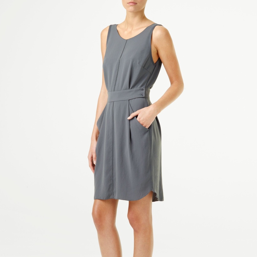 Wilfred by Aritzia Lelia Dress in Deep Red